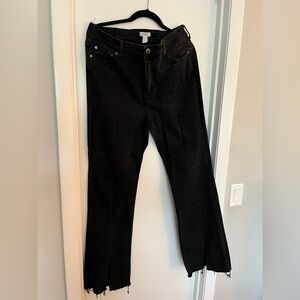 Forever 21 Black Straight Leg Jeans